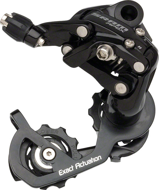 Sram Rear Derailleur Apex Black Wifli Medium Cage Max - Black