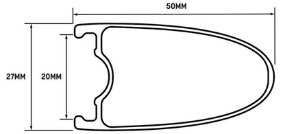 Whisky Parts Co. No.9 50d Rim
