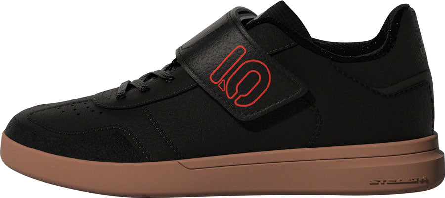 Five Ten Sleuth DLX CF Kids Flat Shoe - Black/Scarlet/Gray Four