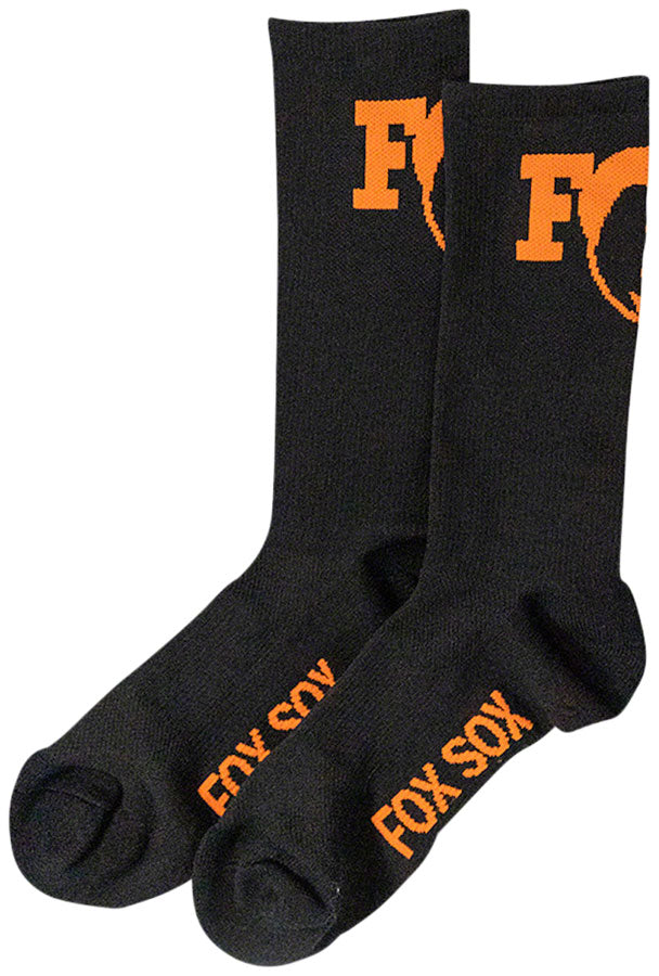 FOX Orange Logo Sock