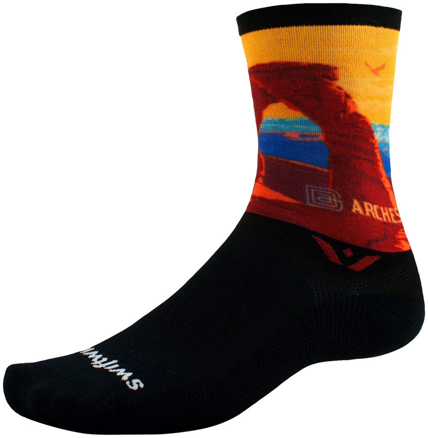 Swiftwick Vision Six Impression National Park Socks