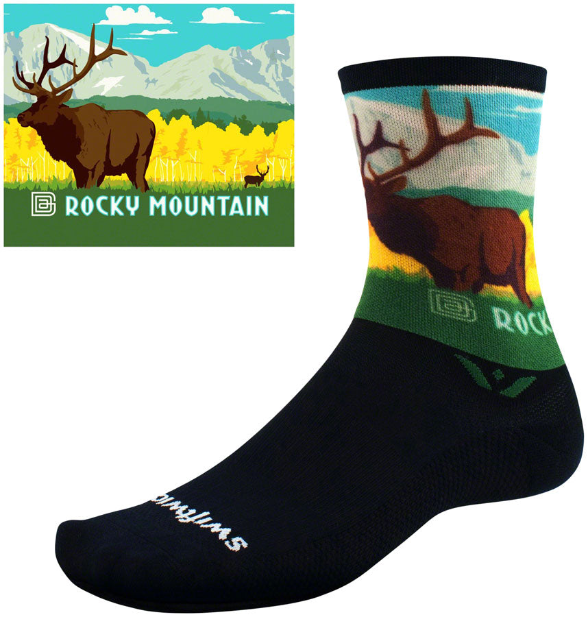 Swiftwick Vision Six Impression National Park Socks