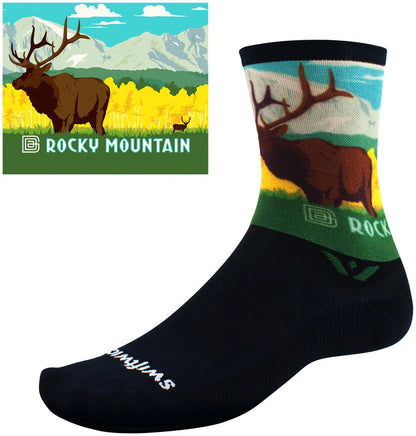 Swiftwick Vision Six Impression National Park Socks
