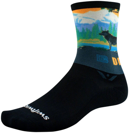 Swiftwick Vision Six Impression National Park Socks