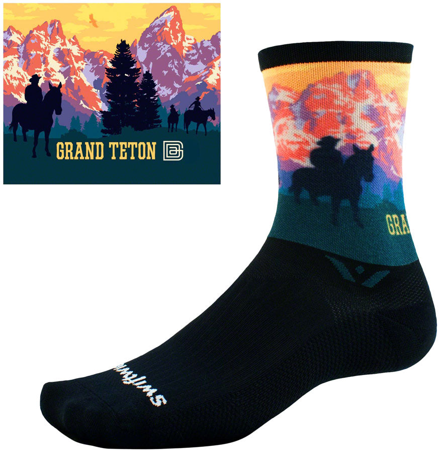 Swiftwick Vision Six Impression National Park Socks