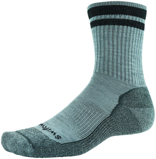 SWIFTWICK Swiftwick Pursuit Hike Light Cushion Wool Socks - Purple