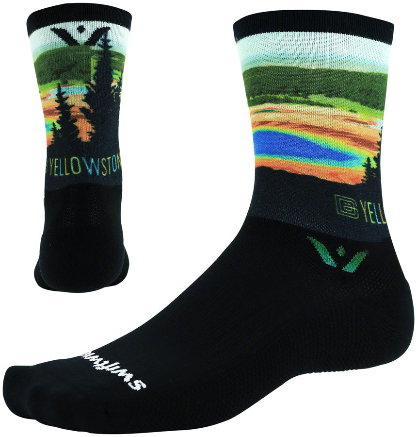 Swiftwick Vision Six Impression National Park Socks