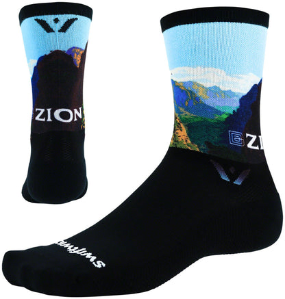Swiftwick Vision Six Impression National Park Socks