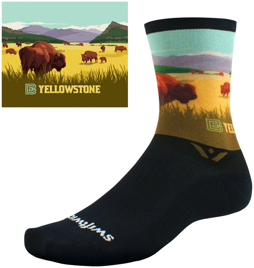 Swiftwick Vision Six Impression National Park Socks