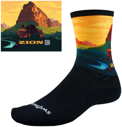 Swiftwick Vision Six Impression National Park Socks