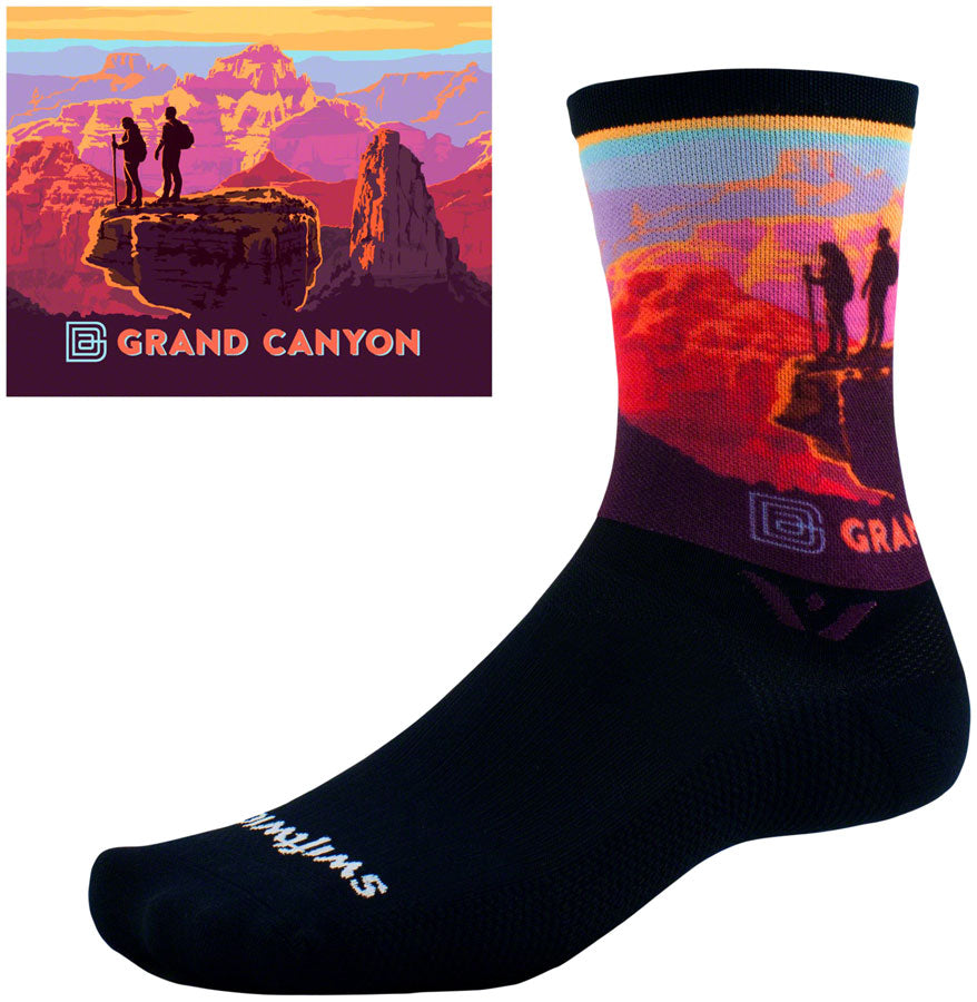 Swiftwick Vision Six Impression National Park Socks