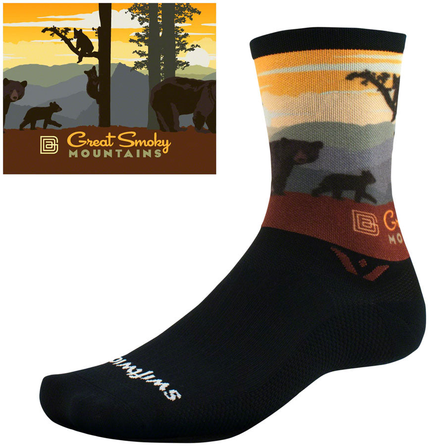 Swiftwick Vision Six Impression National Park Socks