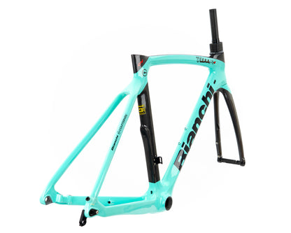 2021 Bianchi Oltre XR4 Disc Frame Kit w/Bar/Stem - Size 53