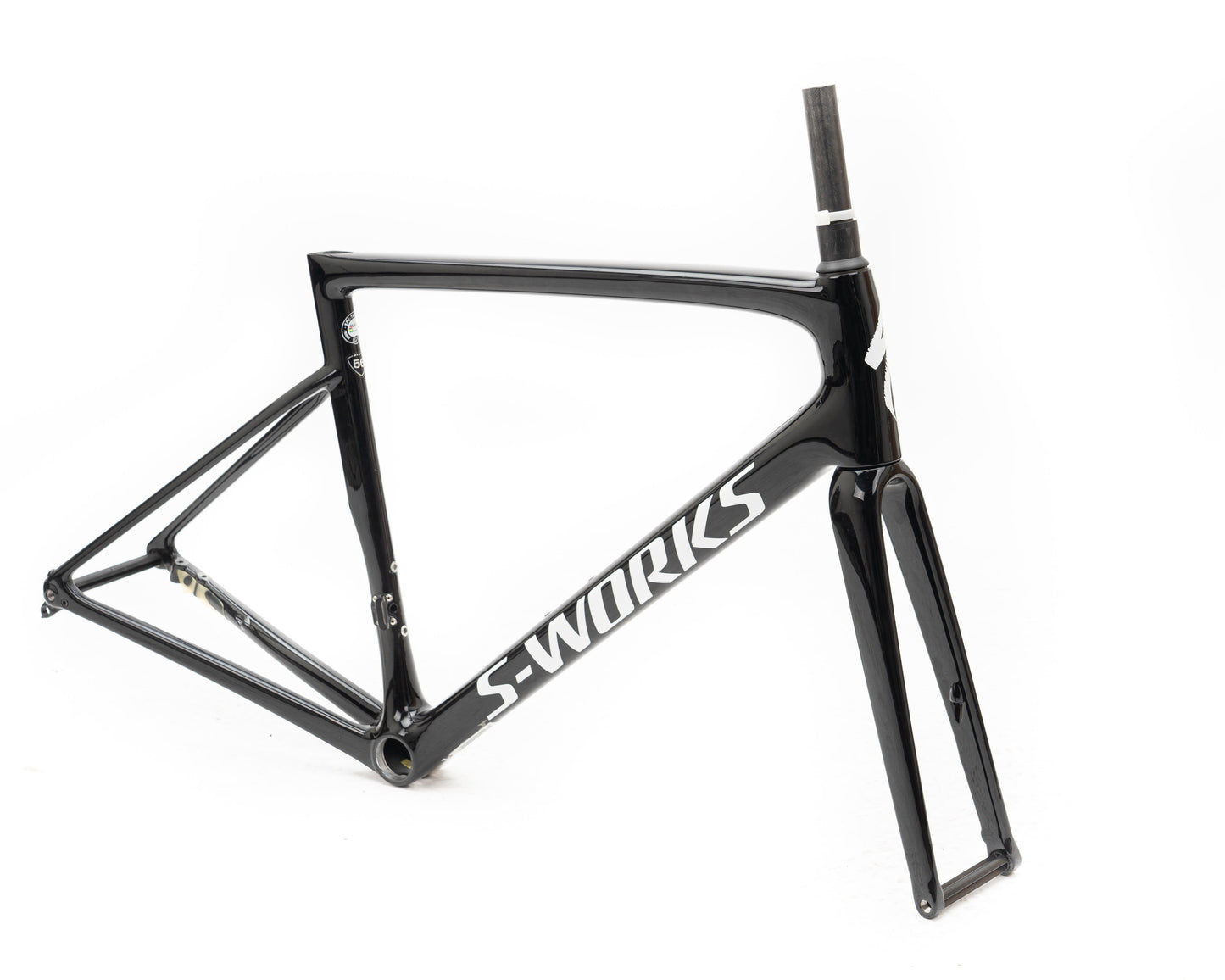 Specialized Tarmac SL6 SW Disc Frameset Gloss Black/White 56