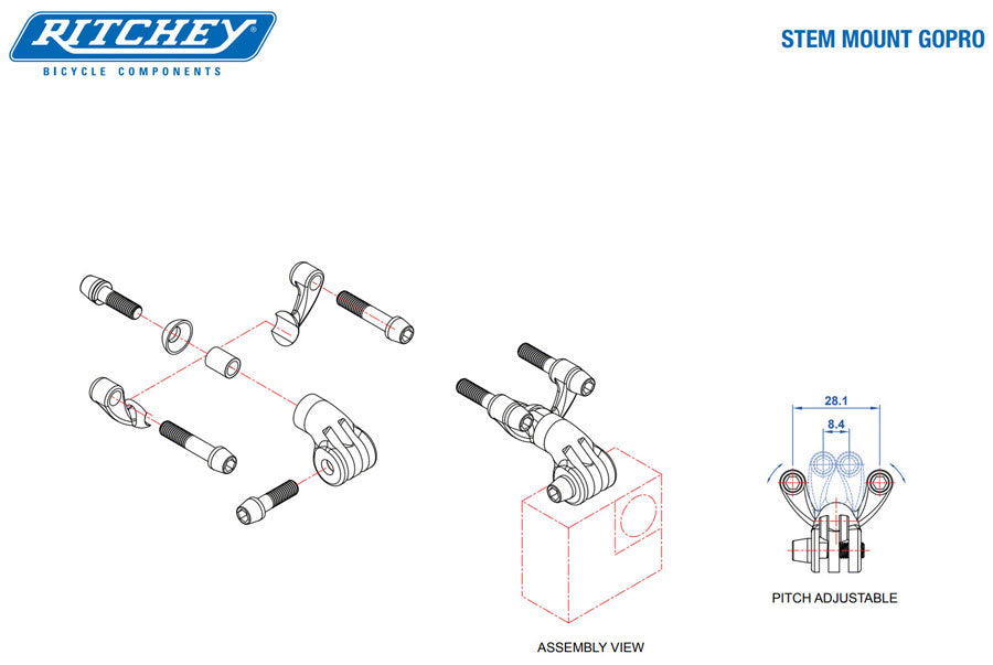 Ritchey Universal Stem Accessory Mounts