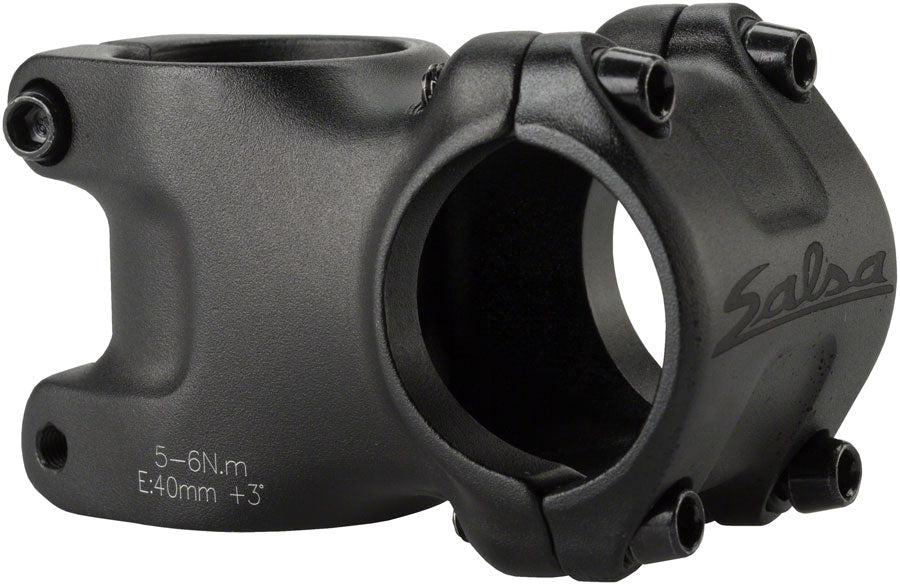 Salsa Guide Trail Stem 40mm +/- 3 Deg 31.8 Blk