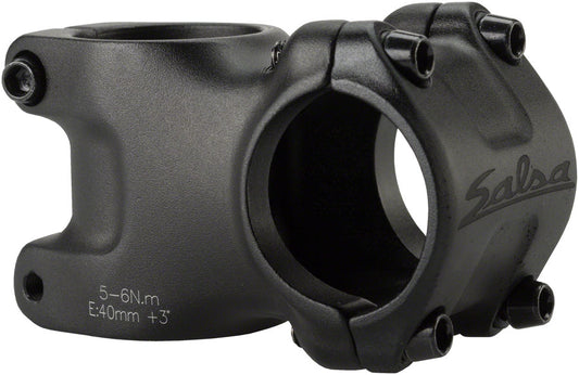 Salsa Guide Trail Stem 40mm +/- 3 Deg 31.8 Blk