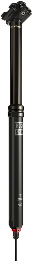 Rockshox Seatpost Reverb Stealth Plunger Remote Right Above Left Below 30 9 Travel Black Includes Bleed Kit Fluid Torx Tool Barb Standard Mount C1 - Black