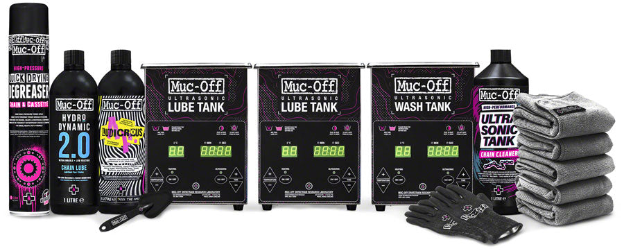 Muc-Off Ultrasonic Optimization Bundle (Inc Fluid)
