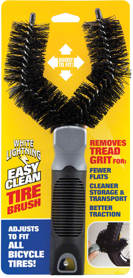 White Lightning Tire Brush