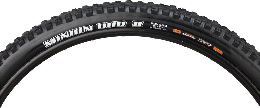 MAXXIS MINION DHR II TIRE - 29 X 2.3 TUBELESS FOLDING BLACK 3C MAXX TERRA DD