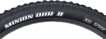 MAXXIS MINION DHR II TIRE - 27.5 X 2.6 TUBELESS FOLDING BLACK DUAL EXO
