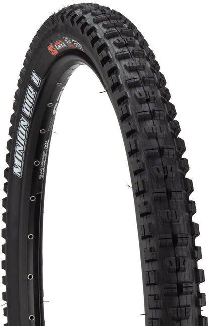 MAXXIS MINION DHR II TIRE - 29 X 2.4 TUBELESS FOLDING BLACK 3C MAXX GRIP DH WIDE TRAIL