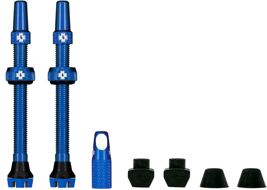 Muc-Off V2 Tubeless Valve Kit Blue 60mm