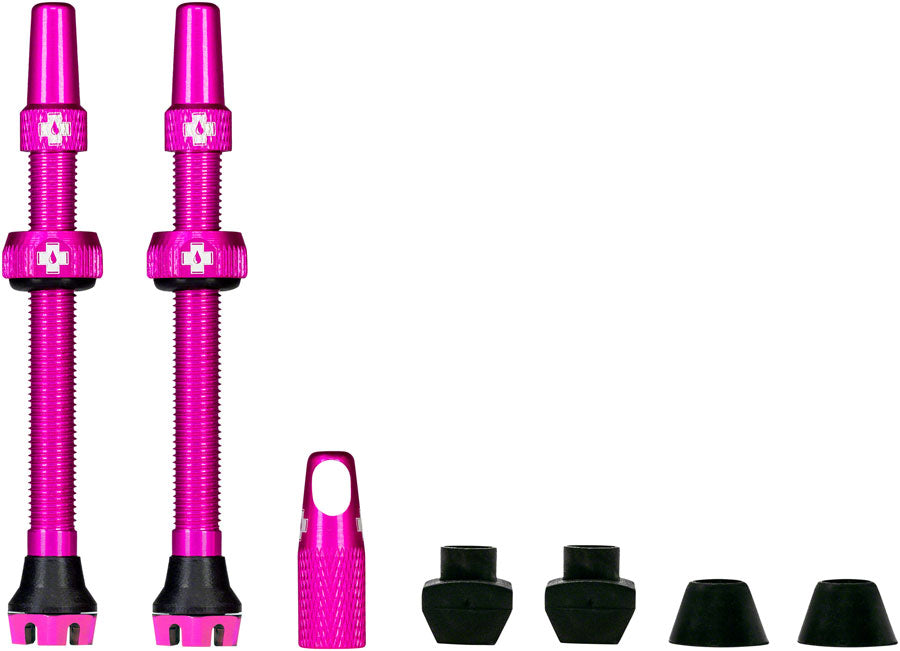 Muc-Off Tubeless Valves v2 -  Pink 60mm