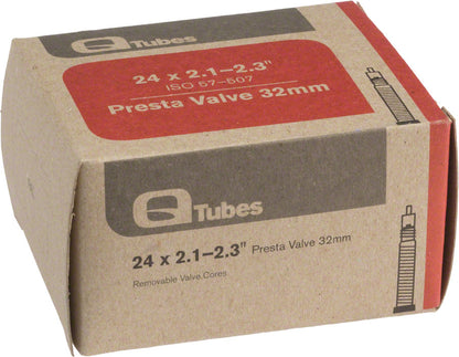 Q-TUBES 24" X 2.1-2.3" 32MM PRESTA VALVE TUBE 188G