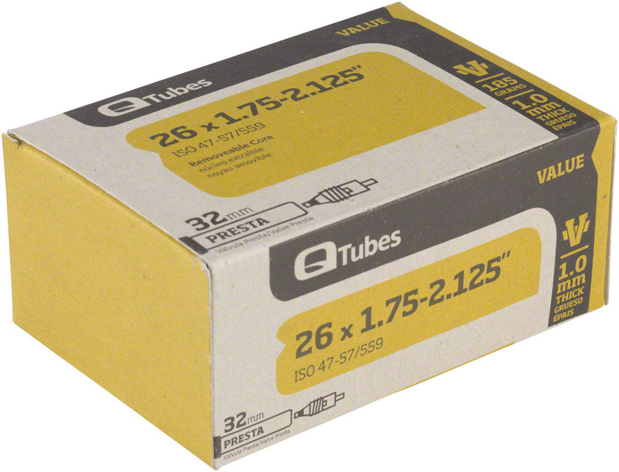 Q-Tubes Value Presta Tube