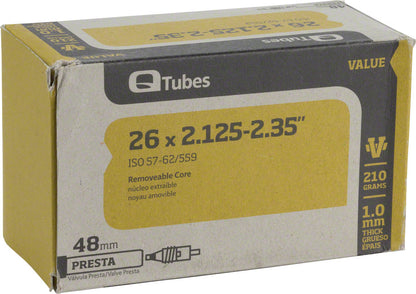 Q-Tubes Value Presta Tube