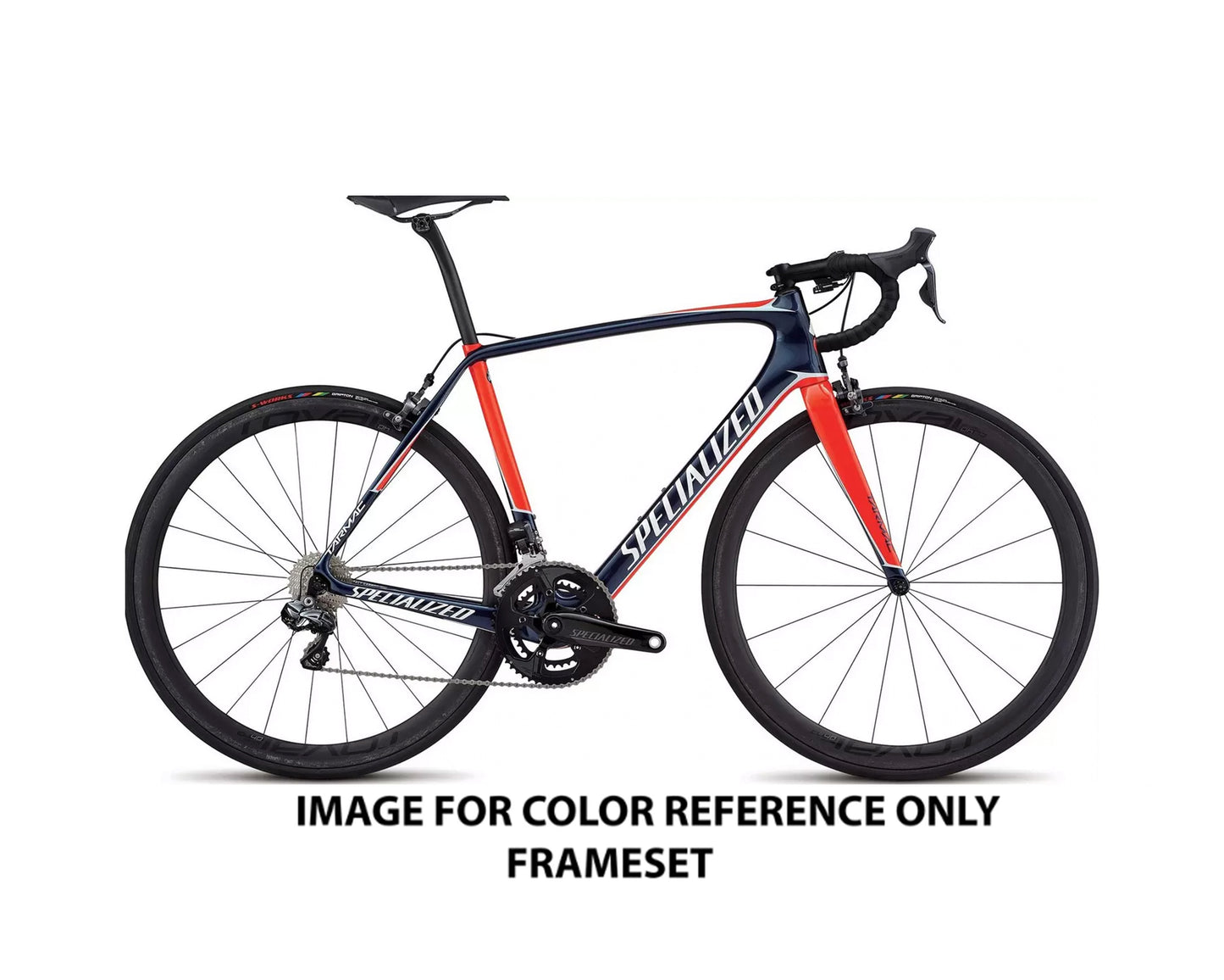 2017 Specialized Tarmac Pro Disc (FRAMESET ONLY) Carb/Char/Hyp 49cm