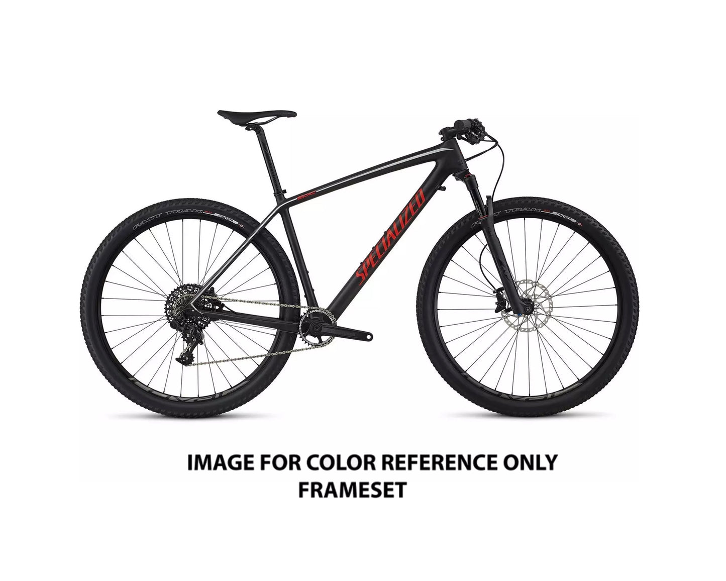 2017 Specialized Epic HT Expert Carbon WC 29 (FRAMESET ONLY) Carb/Nrdcred/Klsil SM