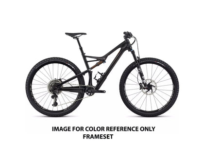 2017 Specialized Camber FSR Pro Carbon 29 (FRAMESET ONLY) Whttnt/Gldorg MD