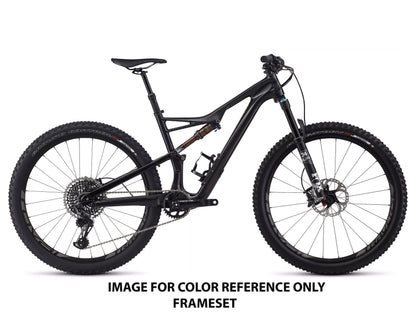2017 Specialized Camber FSR Pro Carbon 650B (FRAMESET ONLY) - Whttnt/Gldorg L