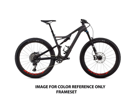 2018 Specialized Stumpjumper FSR Expert Carbon 27.5 (FRAMESET ONLY) Siltnt/Blk/Rktred SM