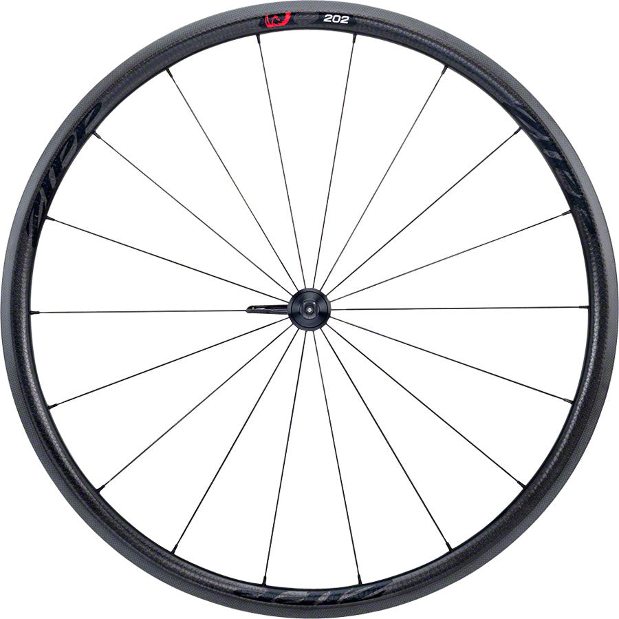 Zipp 202 Firecrest Cc Front Wheel 700C V3 Blk Decal - Black