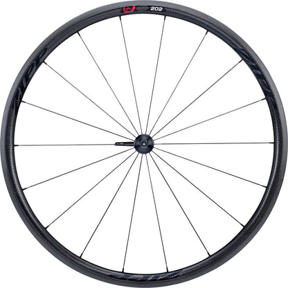 Zipp 202 Firecrest Cc Front Wheel 700C V3 Blk Decal - Black