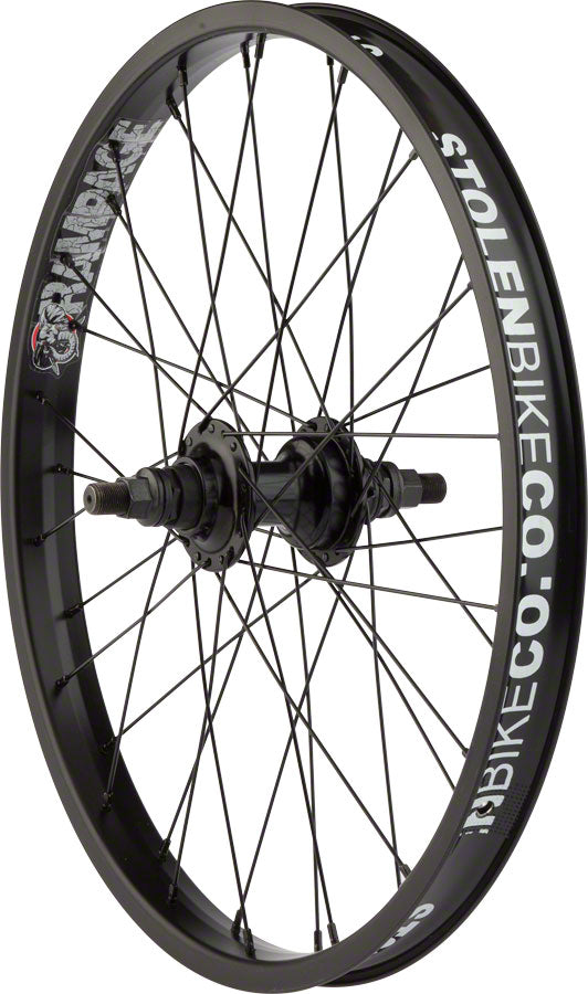 Stolen Rampage Rear Wheel 20" 14x110mm Rim Brake Blk