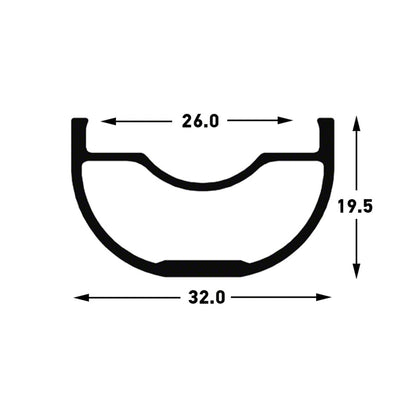 Stan's No Tubes Crest MK3 Front Wheel