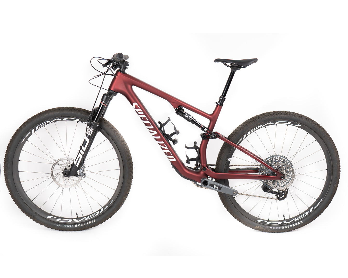 [D&R Pre-Owned] 2025 Specialized Epic 8 Expert - Redsky/Wht L
