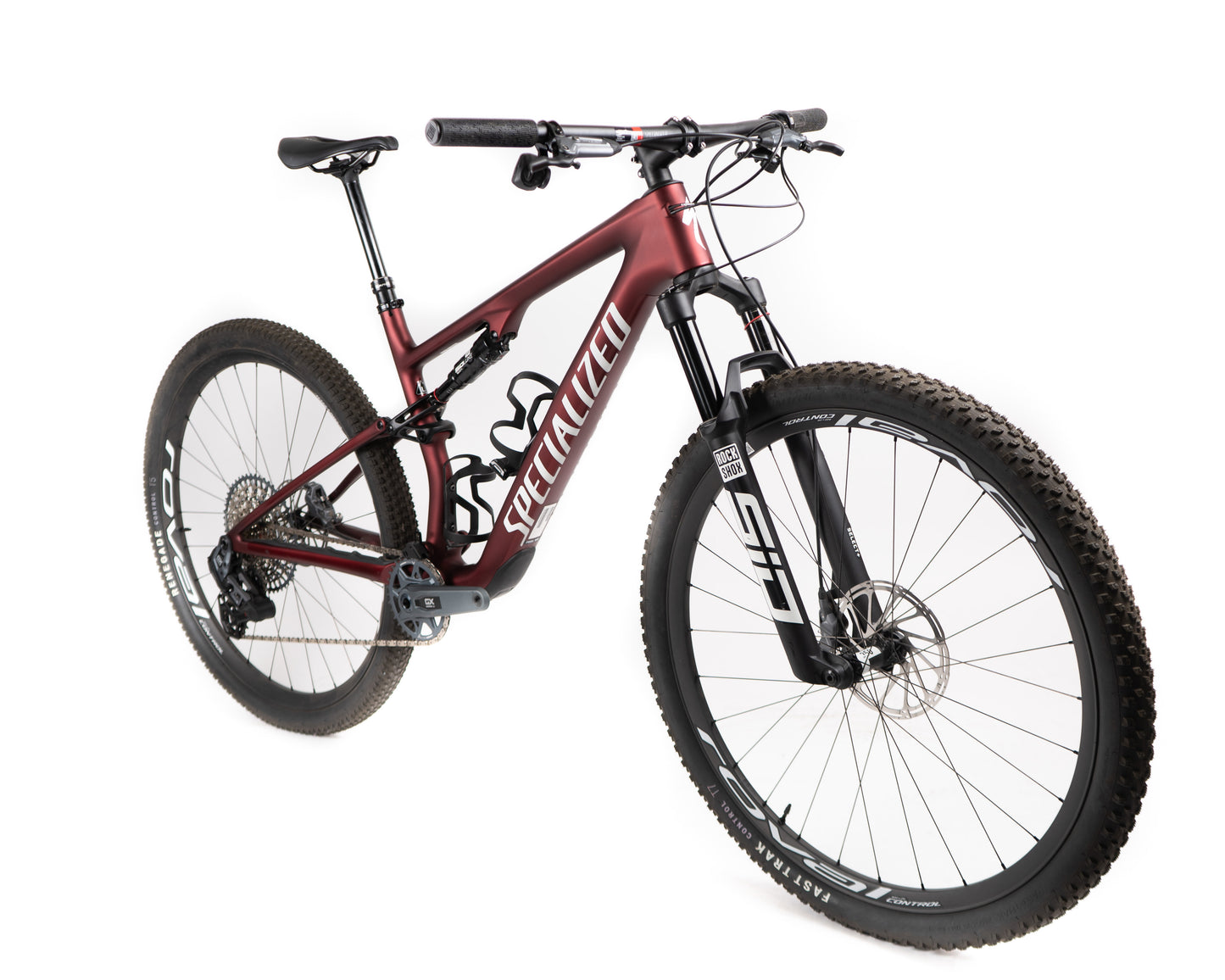 [D&R Pre-Owned] 2025 Specialized Epic 8 Expert - Redsky/Wht L