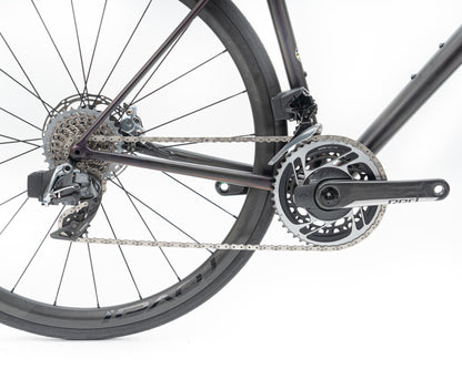 [Pre-Owned] Specialized 2021 Aethos S-Works ETAP - Carb/Cmlnredgld/Bnzfl 54