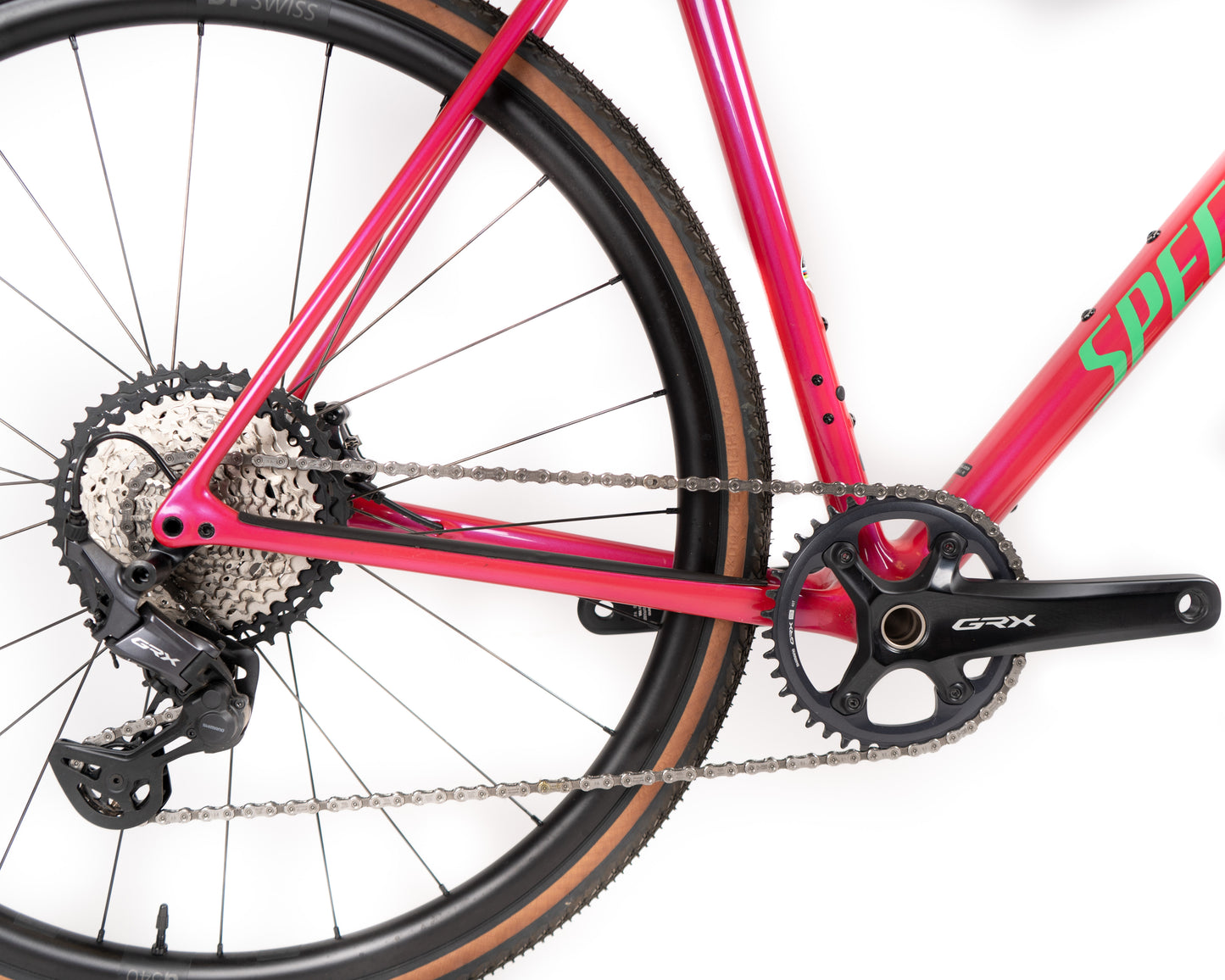 [D&R Pre-Owned] 2024 Specialized Crux Comp - Vivpnk/Egrn 56