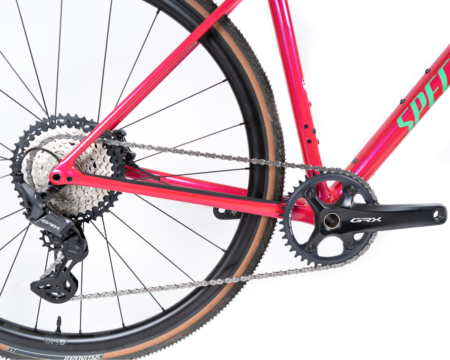 [D&R Pre-owned] 2024 Specialized Crux Comp - Vivpnk/Egrn 49