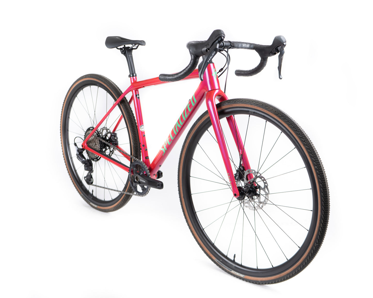 [D&R Pre-owned] 2024 Specialized Crux Comp - Vivpnk/Egrn 49