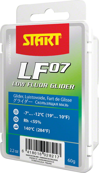 START LF-07 Low Fluorinated Glide Wax: Blue, 60g