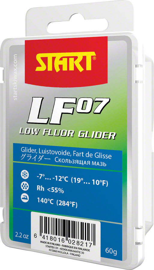 START LF-07 Low Fluorinated Glide Wax: Blue, 60g