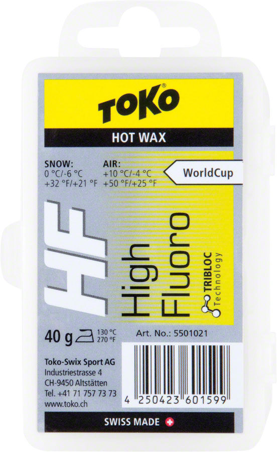 りんりん　TOKO HF High Fluoro Toko Wax line - Tognar Toolworks